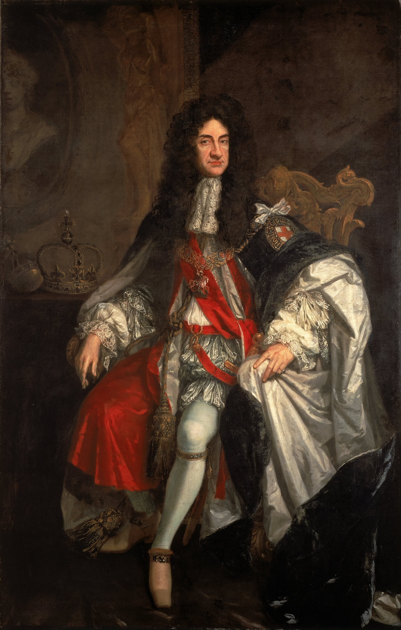Rei charles ii de Godfrey Kneller