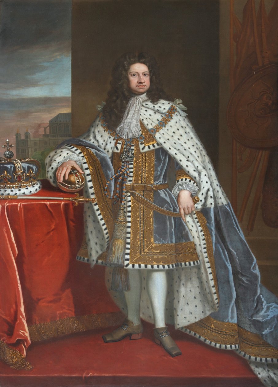 Rei george i de Godfrey Kneller