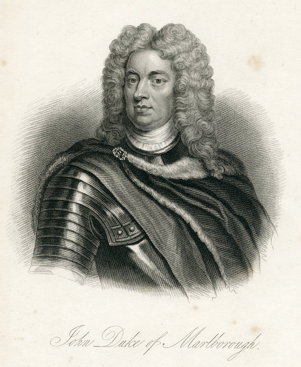 Retrato de John Churchill, 1º de Duque de Marlborough (1650-1722) de Godfrey Kneller