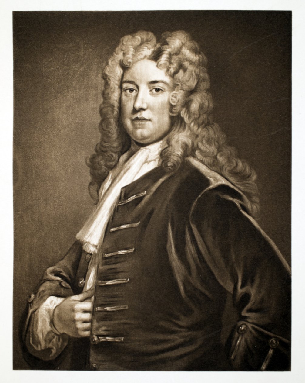 Robert Walpole, conde de Orford, pub. 1902 (collotype) de Godfrey Kneller