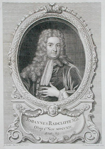 Retrato de John Radcliffe (1650-1714) de 