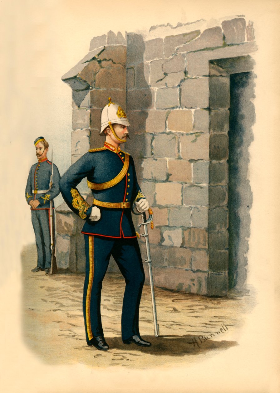 Artilharia da Guarnição de Halifax, 1890. de Godfrey Douglas Giles