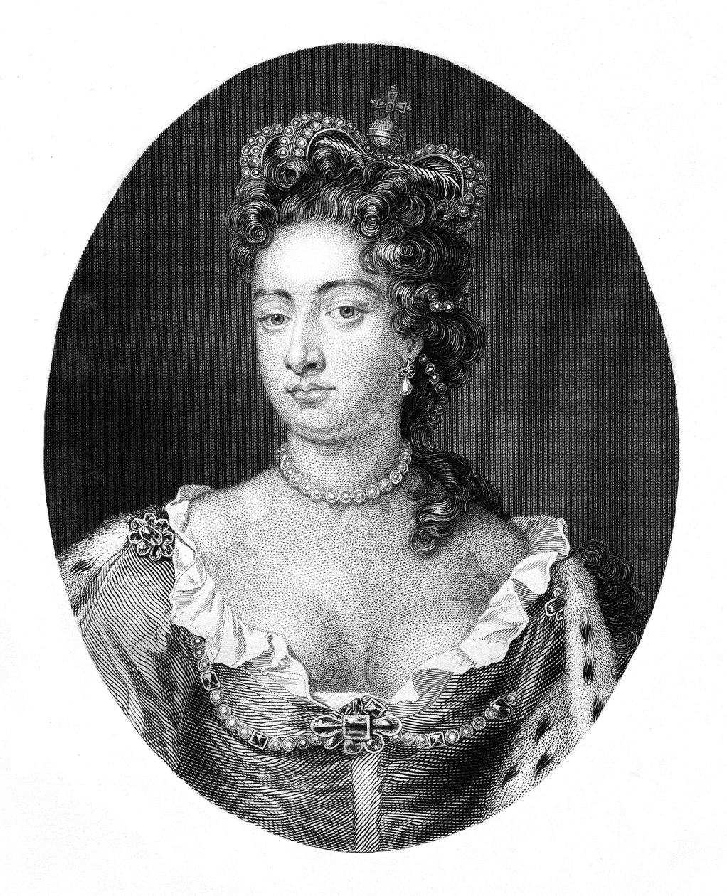 Anne Rainha da Grã-Bretanha de Godfrey Kneller