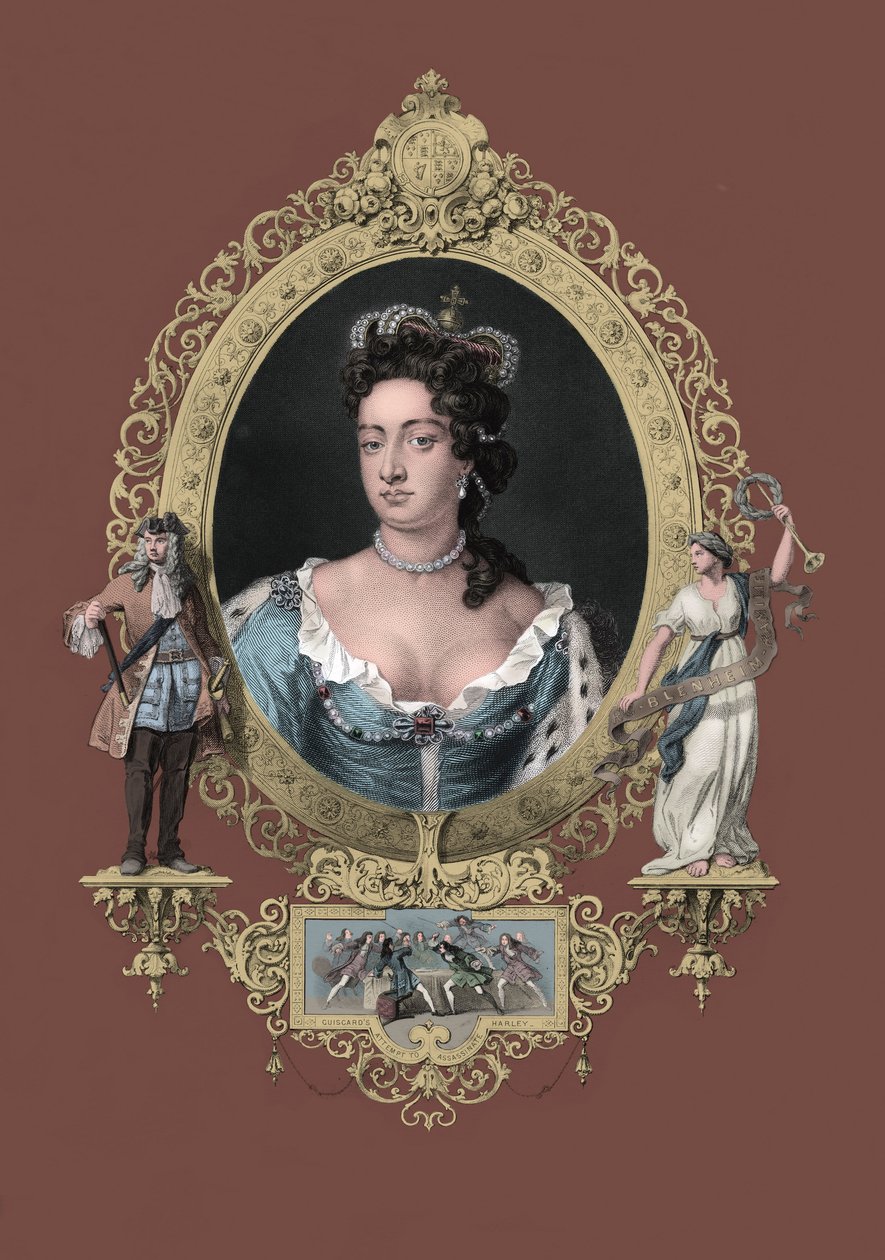 Ana Rainha da Grã-Bretanha de Godfrey Kneller