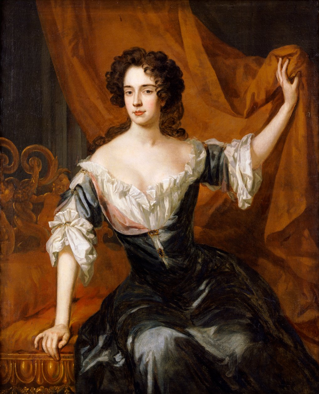 Catherine Sedley, Condessa de Dorchester (óleo sobre tela) de Godfrey Kneller