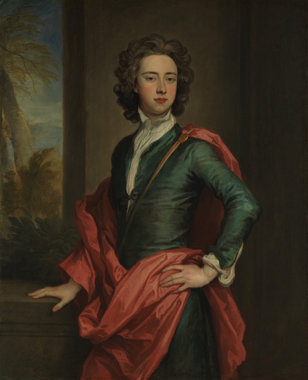 Charles Beauclerk 1670-1726, Duque de St. Albans, ca. 1690-95. de Godfrey Kneller