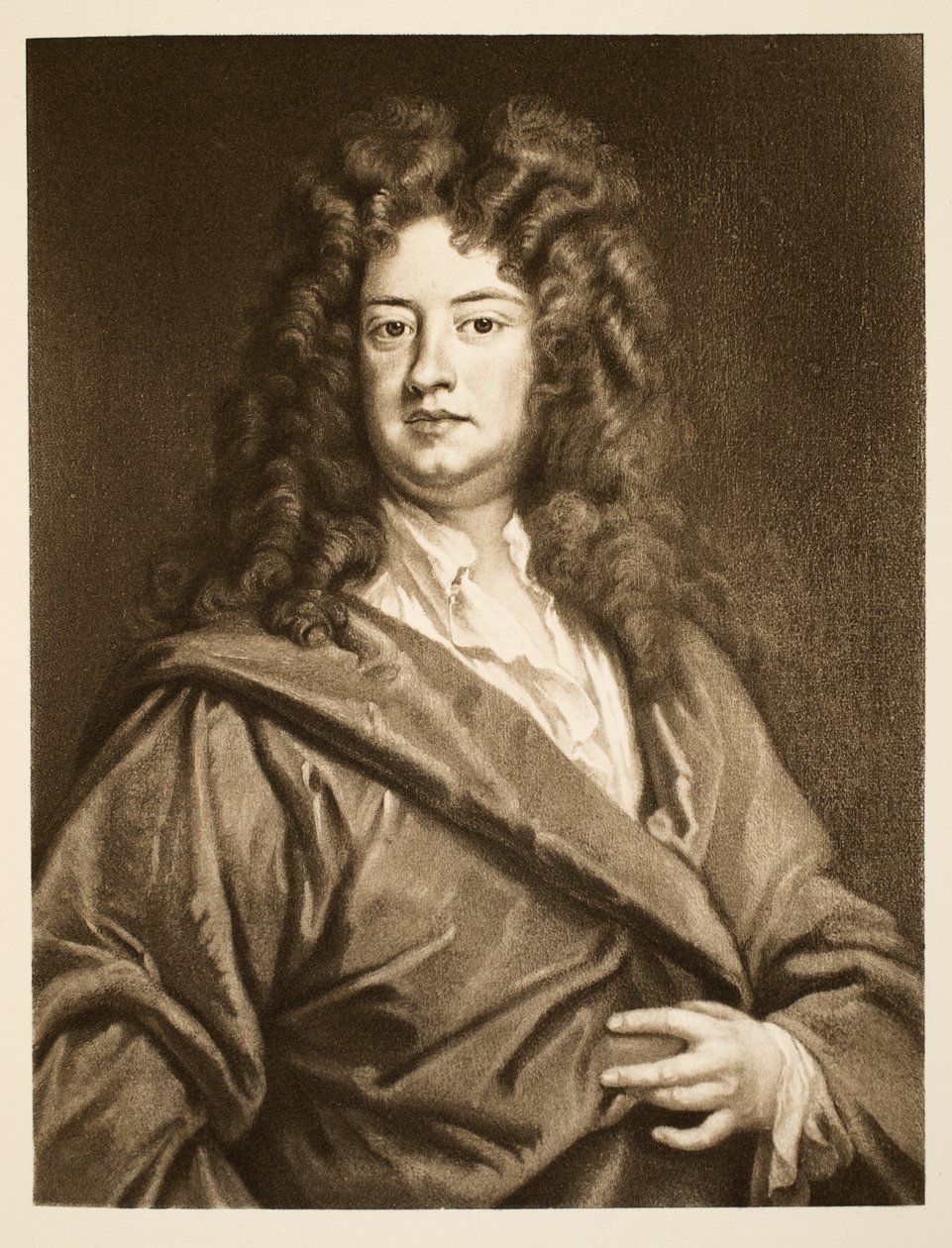 Charles Montagu, Earl of Halifax, veröffentlicht 1902 von Godfrey Kneller
