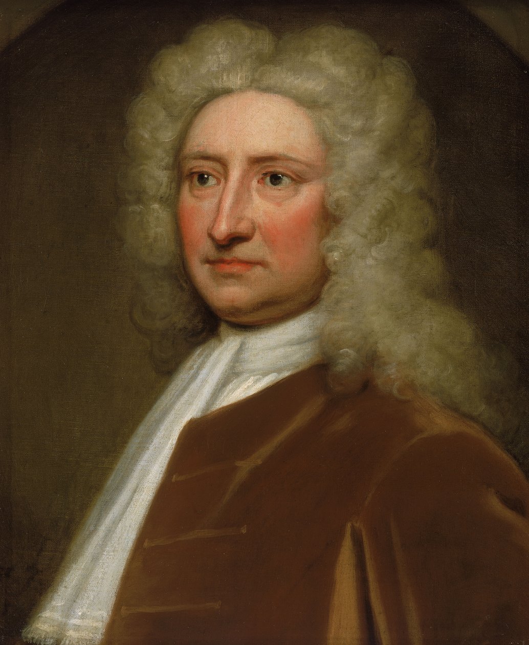 Edmond Halley, Astrónomo Real (1656-1746), c.1721 (pintura a óleo) de Godfrey Kneller
