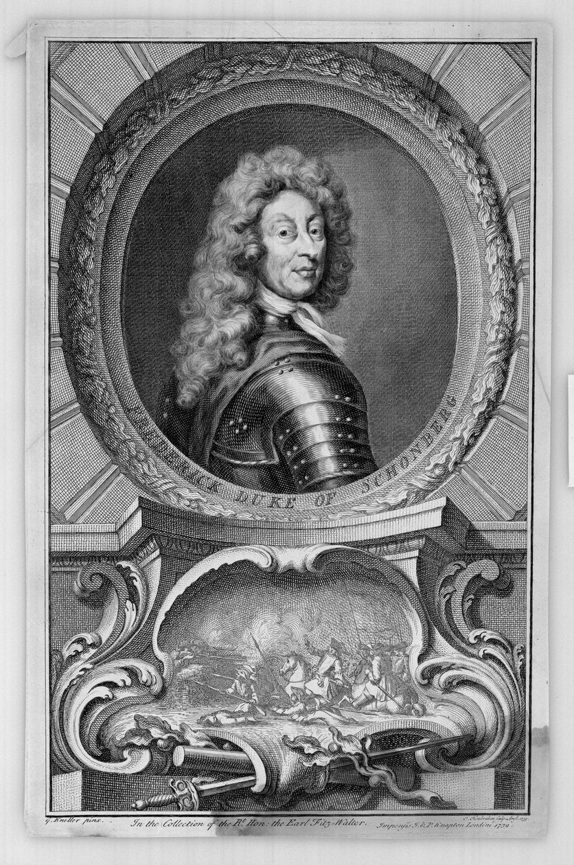 Frederick Duke de Schomberg de Godfrey Kneller