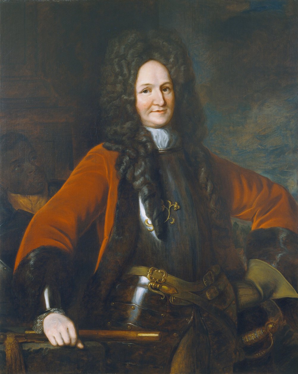 General Hugh Mackay (c.1640-92) 1690 8G: morto na Batalha de Steenkirk em 1692 durante a Guerra dos Nove Anos (1689-97); de Godfrey Kneller