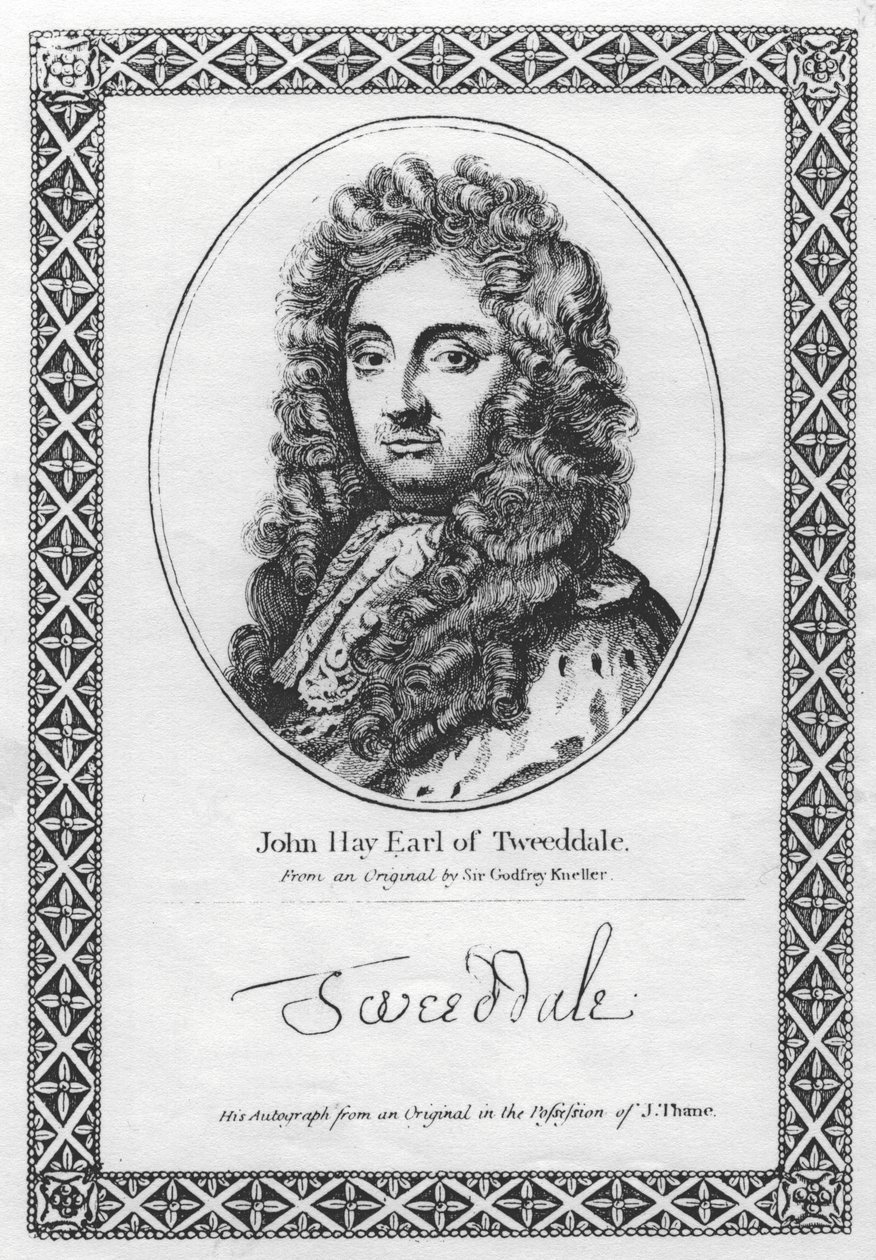 John Hay Conde de Tweeddale de Godfrey Kneller