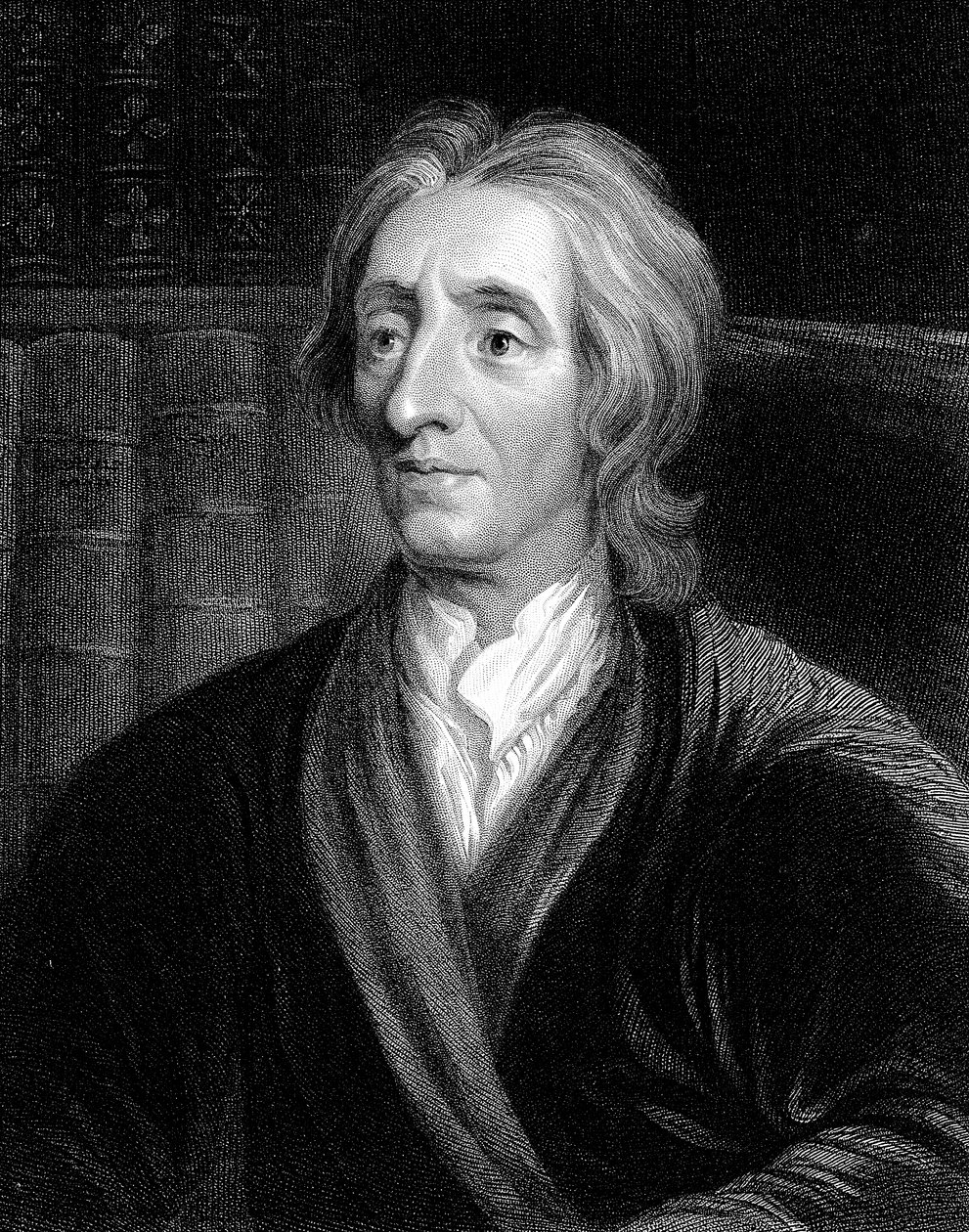 John Locke, filósofo inglês, c1680-1704 de Godfrey Kneller