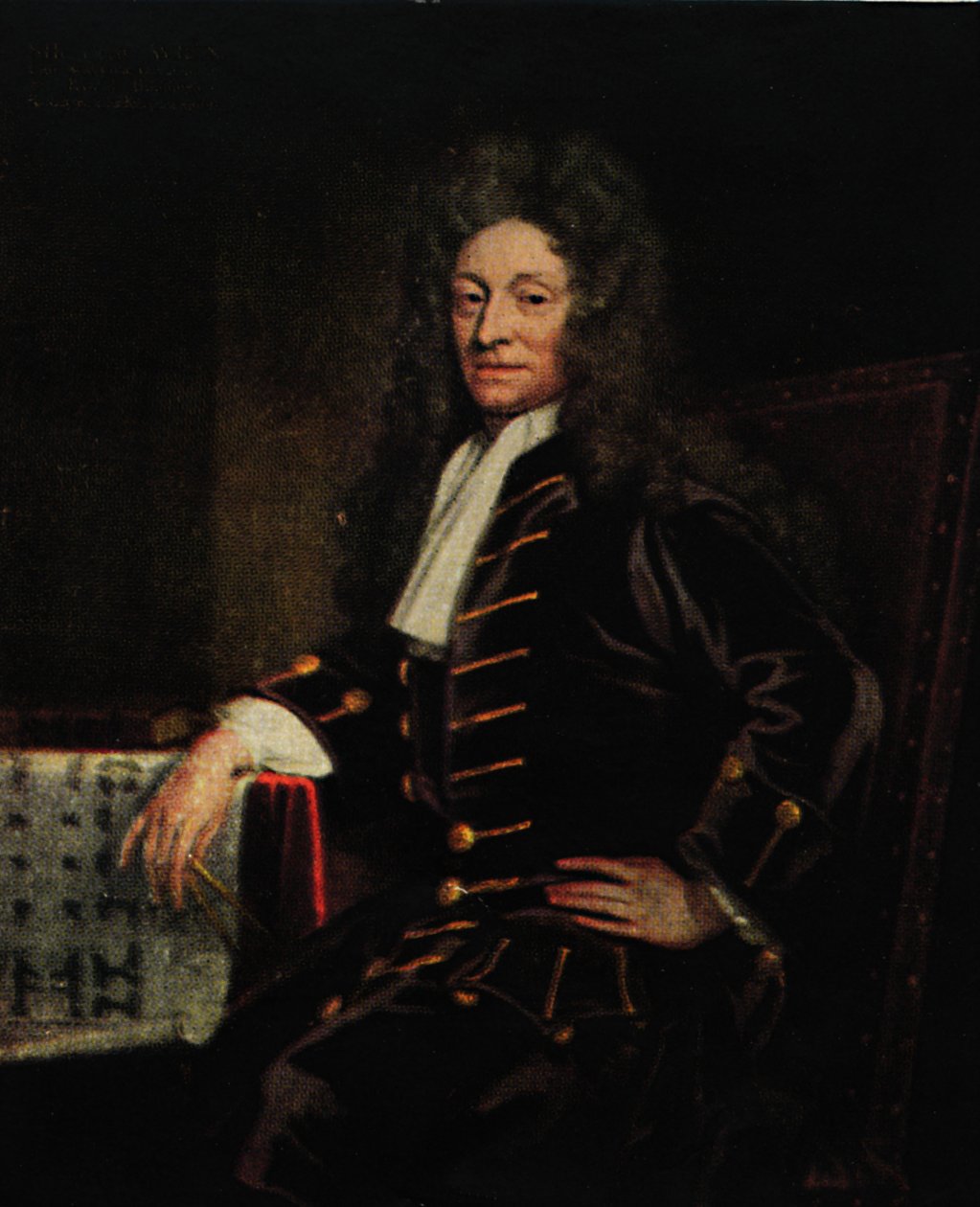 Desbravadores - Sir Christopher Wren, 1711, 1922. de Godfrey Kneller