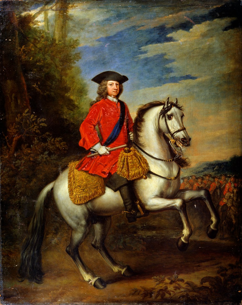 Retrato do rei George I da Grã-Bretanha, 1717 de Godfrey Kneller