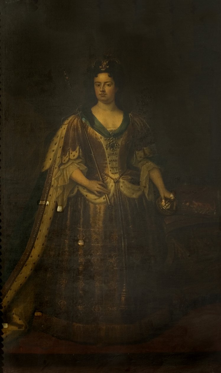 Rainha Anne, início do século XVIII de Godfrey Kneller