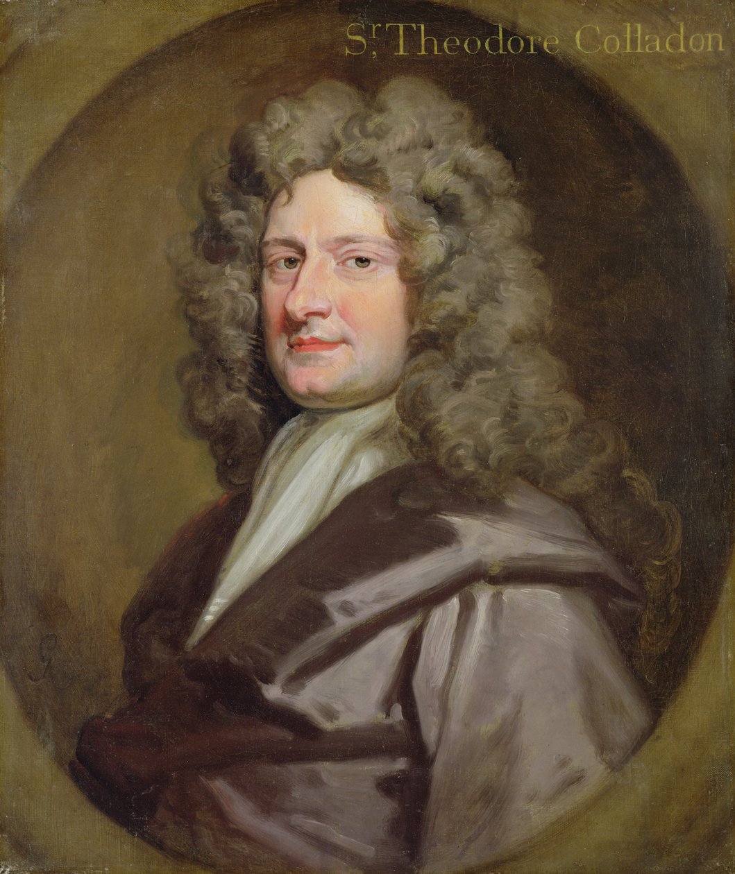 Sir Theodore Colladon (óleo sobre tela) de Godfrey Kneller