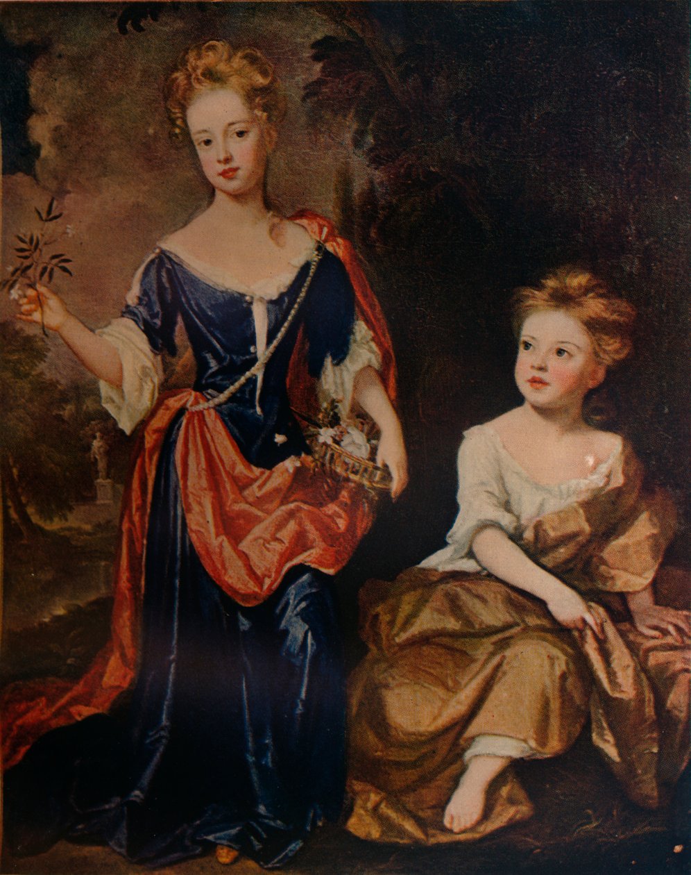 The Ladies Churchill, século XVIII de Godfrey Kneller
