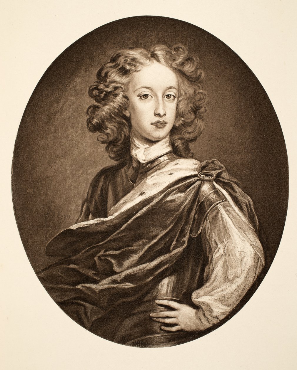 William, Duque de Gloucester, pub. 1902 (collotype) de Godfrey Kneller