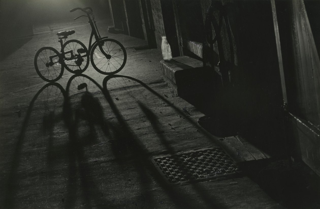 Silhueta de um triciclo à noite de Godfrey Macdominic