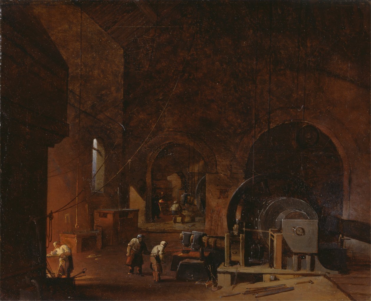 Interior de uma ferragem de Godfrey Sykes
