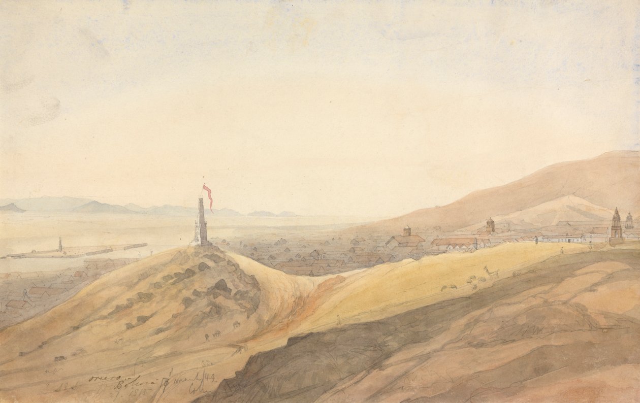 Oruro, Bolívia de Godfrey Thomas Vigne