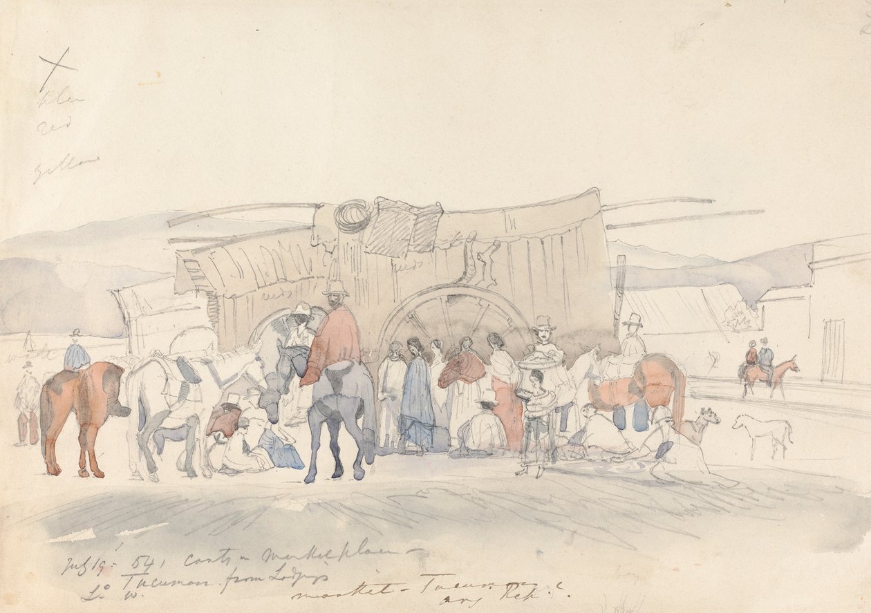 Tucumán, Argentina de Godfrey Thomas Vigne