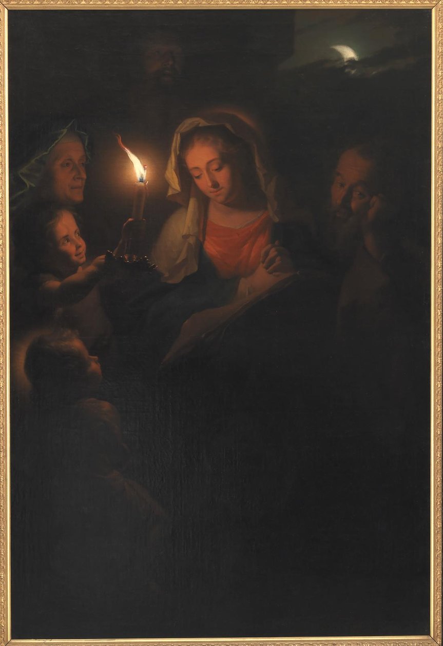 A Sagrada Família de Godfried Schalcken