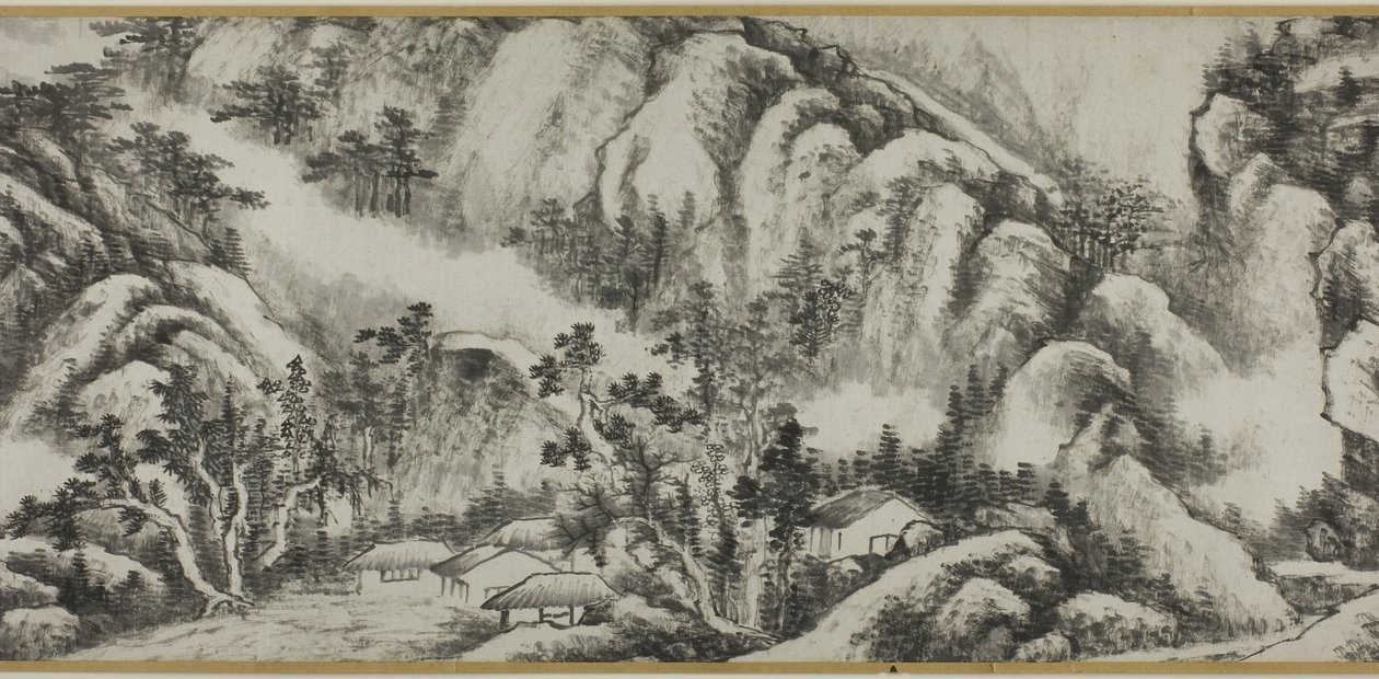 Paisagem de Gong Xian