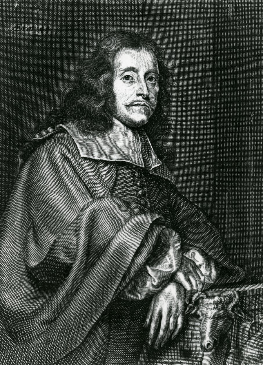 Lucas Faydherbe, gravado por Pieter de Jode, publicado em 1739 de Gonzales Coques