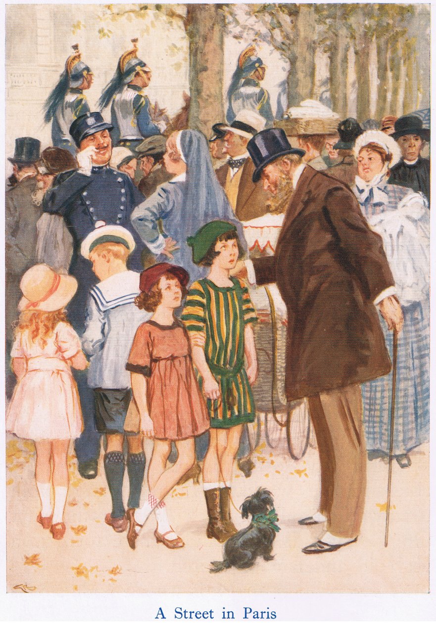 Uma rua em paris de Gordon Frederick Browne
