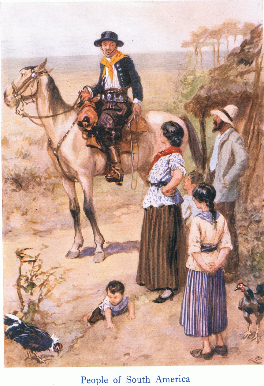 Pessoas da América do Sul de Gordon Frederick Browne