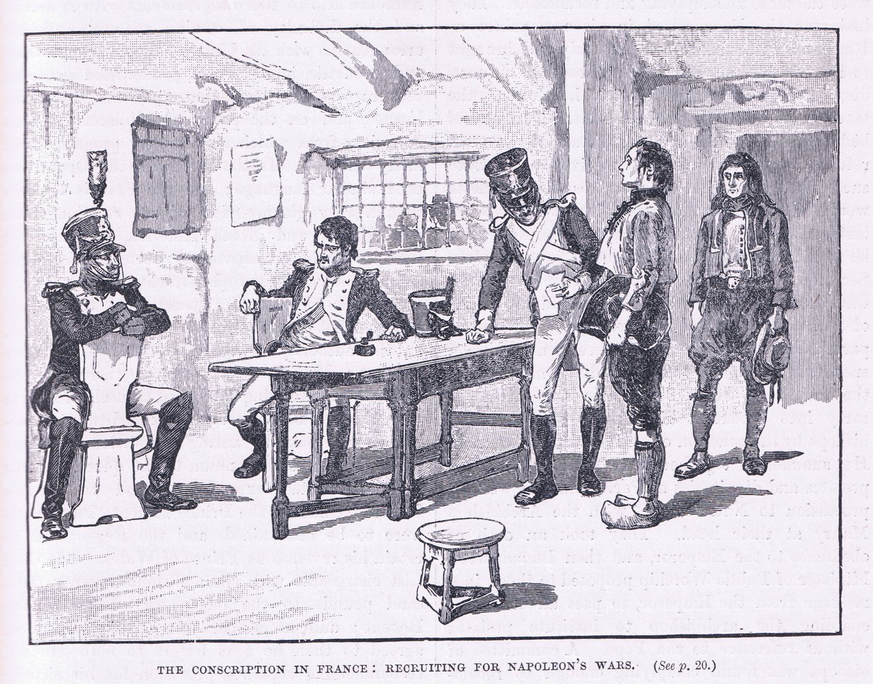 O recrutamento na França: recrutamento para a guerra de Napoleão de Gordon Frederick Browne