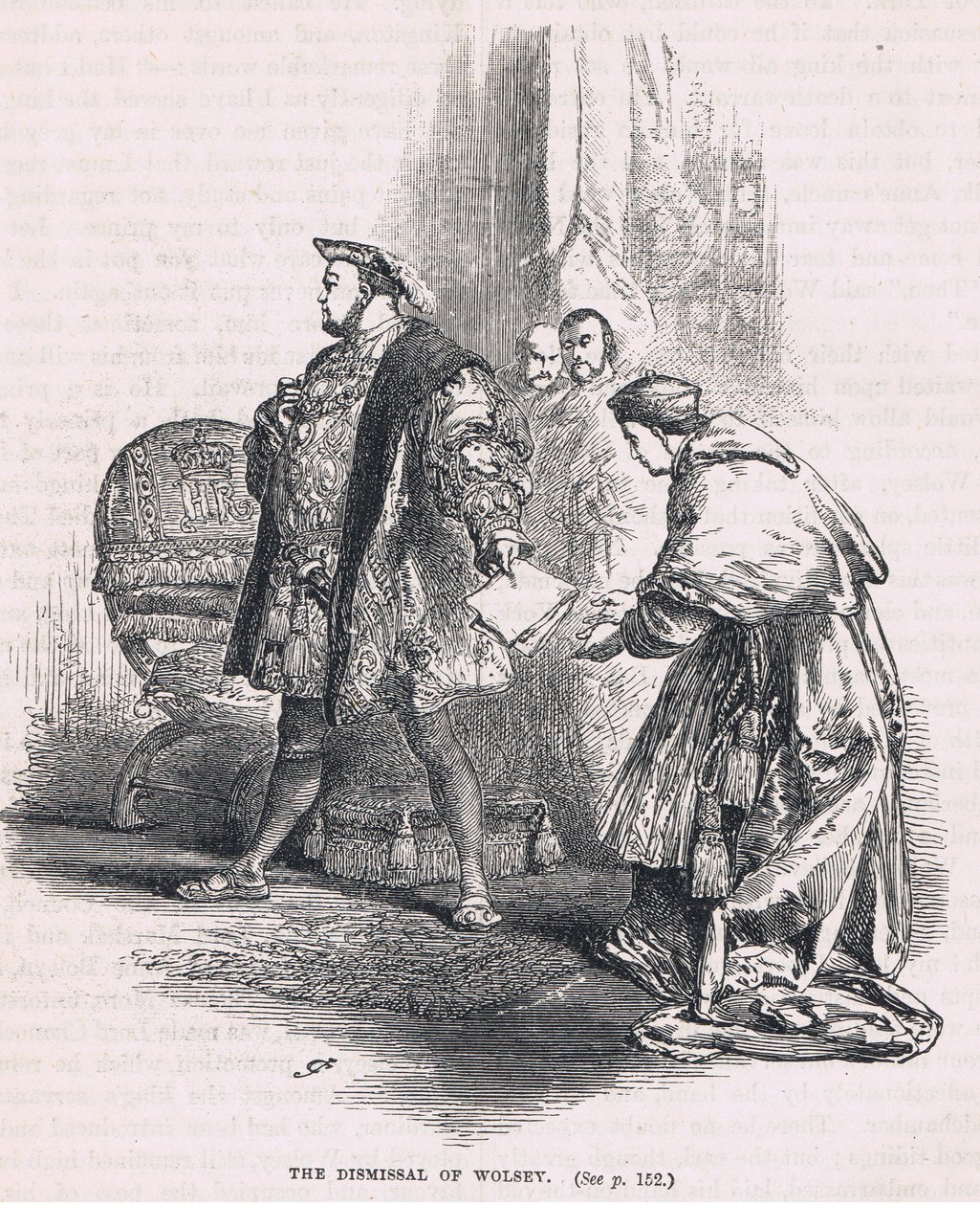 A demissão de wolsey 1530 de Gordon Frederick Browne
