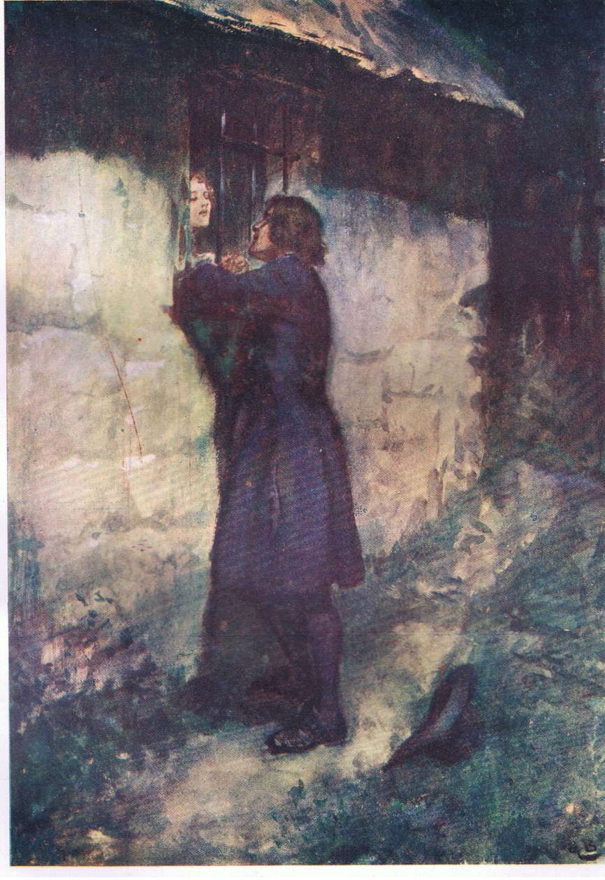 "Tão louco quanto uma lebre de março", disse eu, do pub Lorna Doone. Pela W & R Chambers Ltd, 1921 de Gordon Frederick Browne