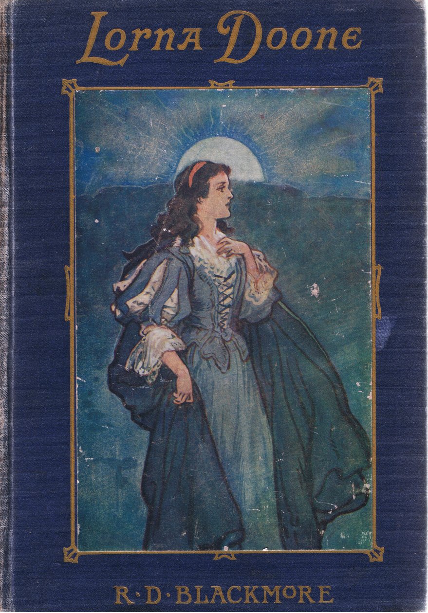 Desenho da tampa frontal , de Lorna Doone pub.by W & R Chambers Ltd de Gordon Frederick Browne