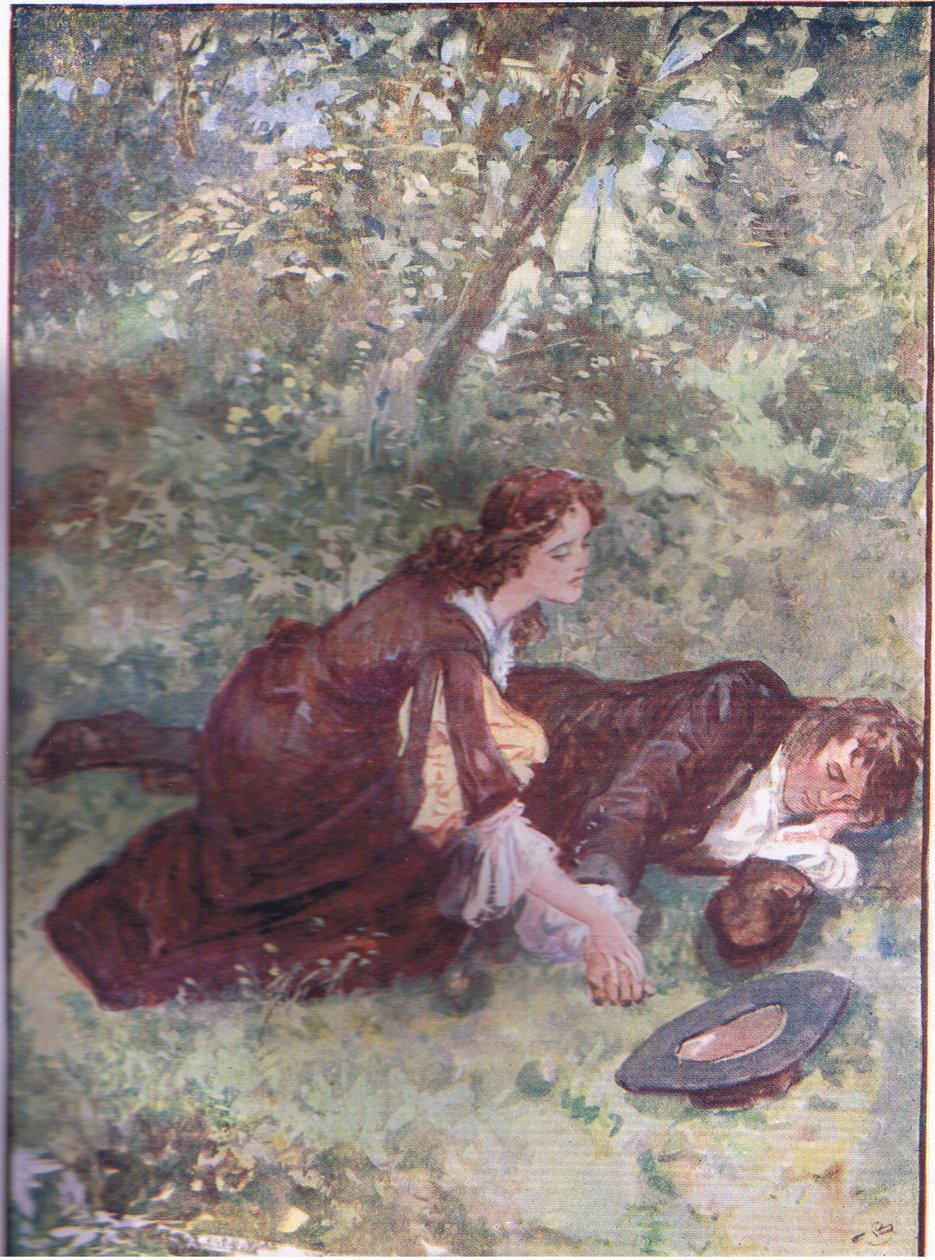 "Mestre Ridd, você está louco", De Lorna Doone pub.by W & R Chambers Ltd, 1921 de Gordon Frederick Browne