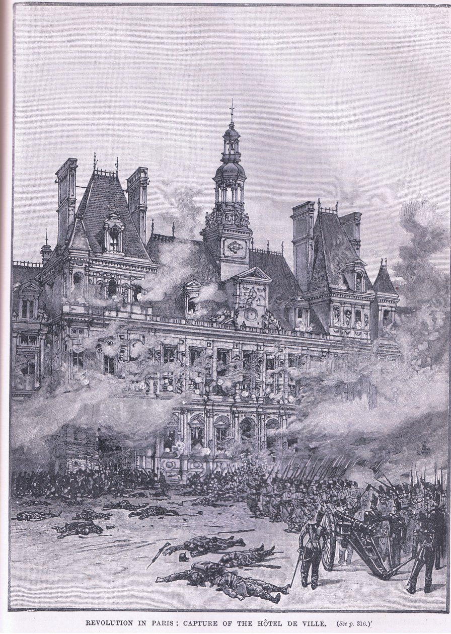 Revolução em Paris de Gordon Frederick Browne