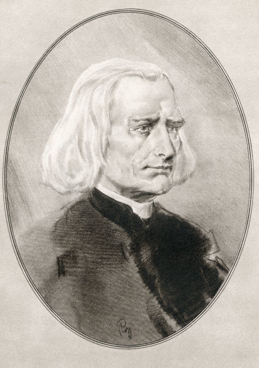 Franz Liszt, de Living Biographies of Great Composers de Gordon Ross