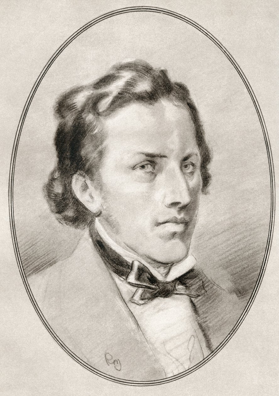 Frederic François Chopin, de biografias vivas de grandes compositores de Gordon Ross