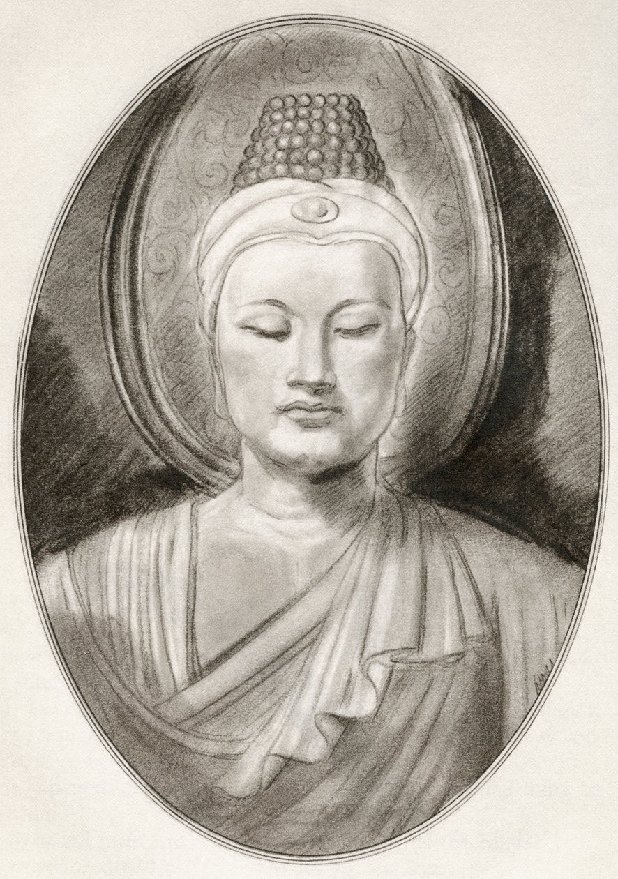 Gautama Buddha, também conhecido como Siddhartha Gautama, de Living Biography of Religious Leaders de Gordon Ross