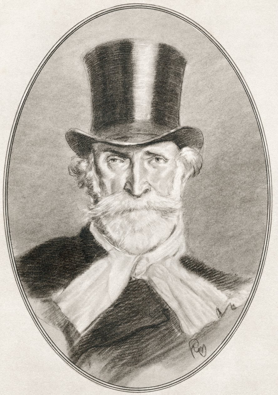 Giuseppe Fortunino Francesco Verdi, de biografias vivas de grandes compositores de Gordon Ross