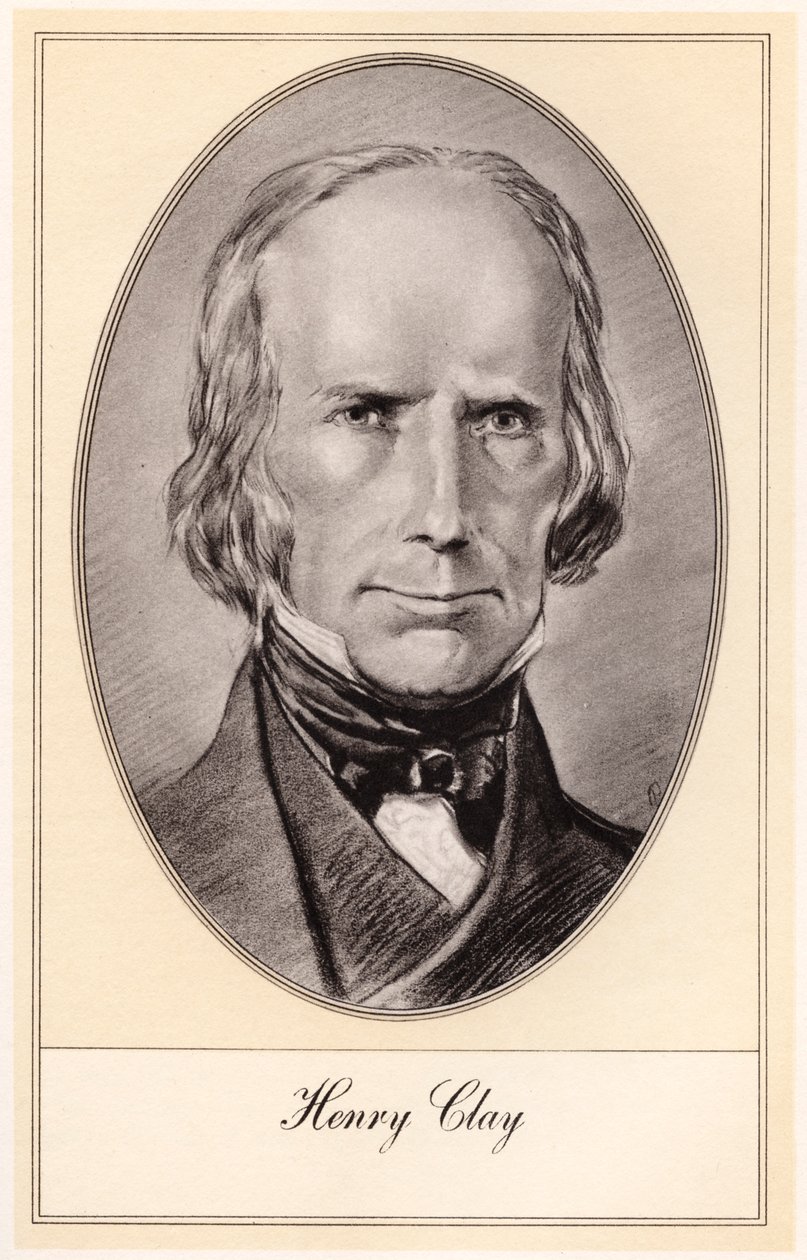 Henry Clay, estadista e orador norte-americano, início do século XX de Gordon Ross