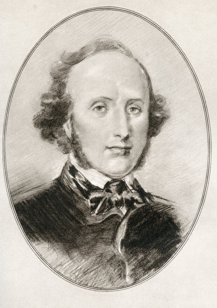Jakob Ludwig Felix Mendelssohn Bartholdy, de biografias vivas de grandes compositores de Gordon Ross