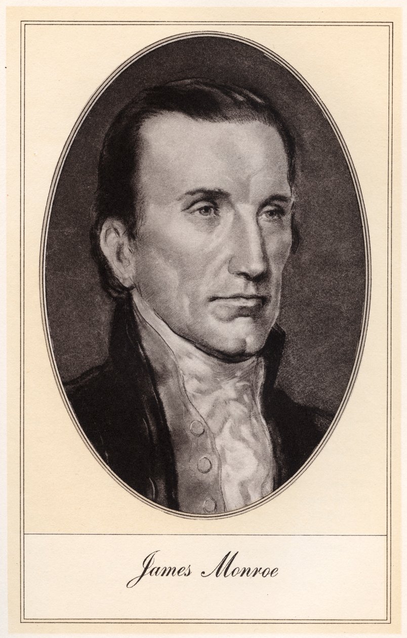 James Monroe, quinto presidente dos Estados Unidos, início do século XX. de Gordon Ross