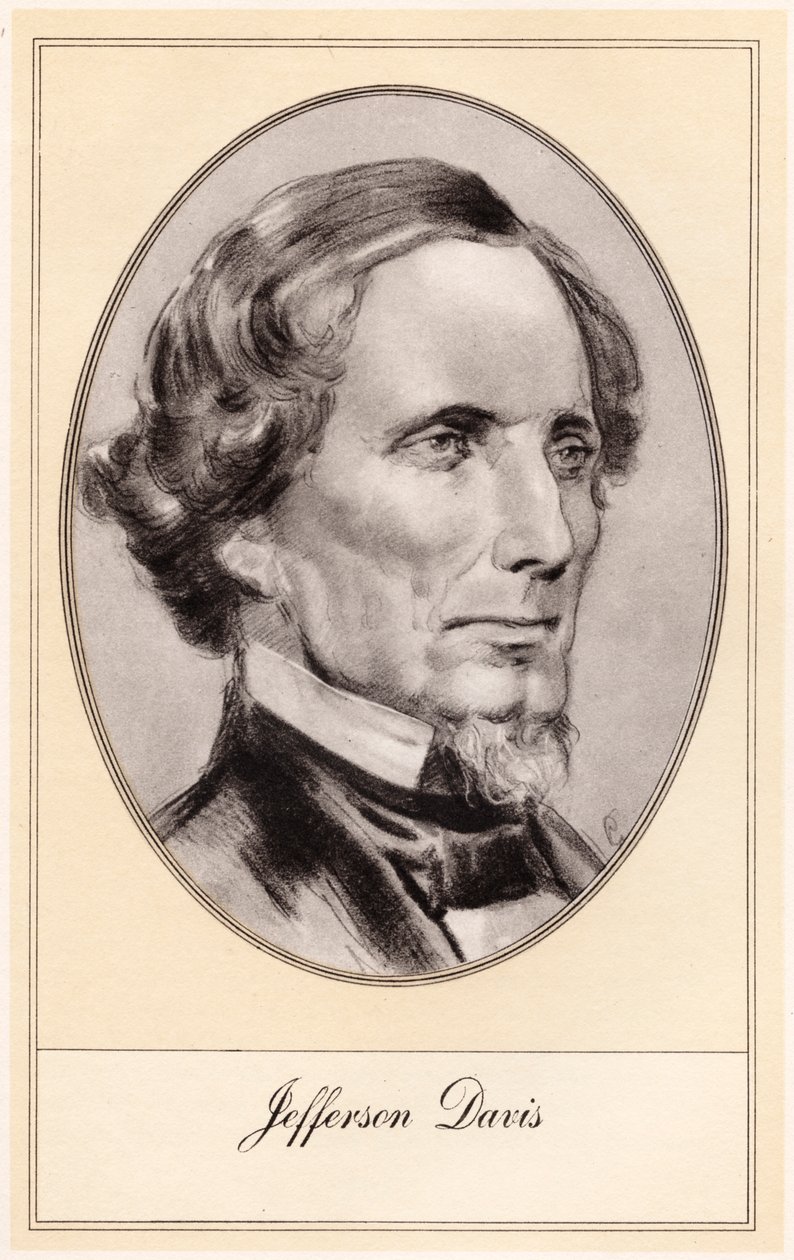 Jefferson Davis, soldado e político americano, início do século XX de Gordon Ross