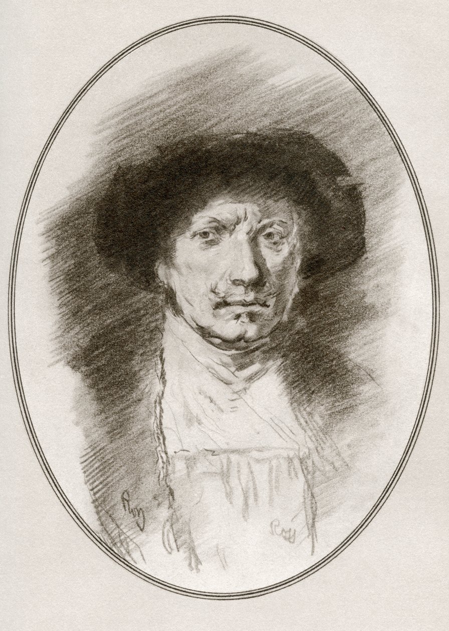 Rembrandt Harmenszoon van Rijn, de biografias vivas de grandes pintores de Gordon Ross