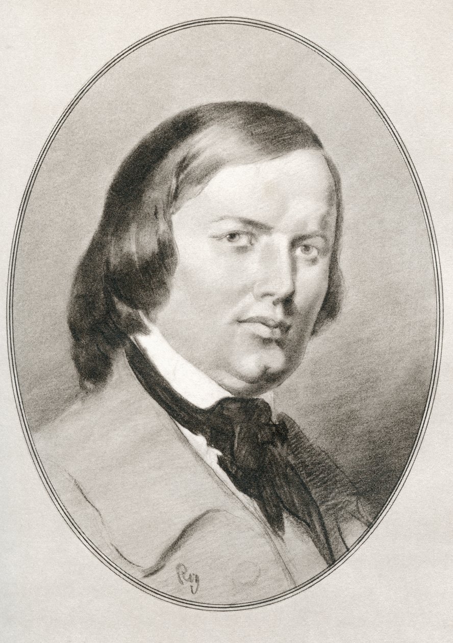 Robert Schumann, de biografias vivas de grandes compositores. de Gordon Ross