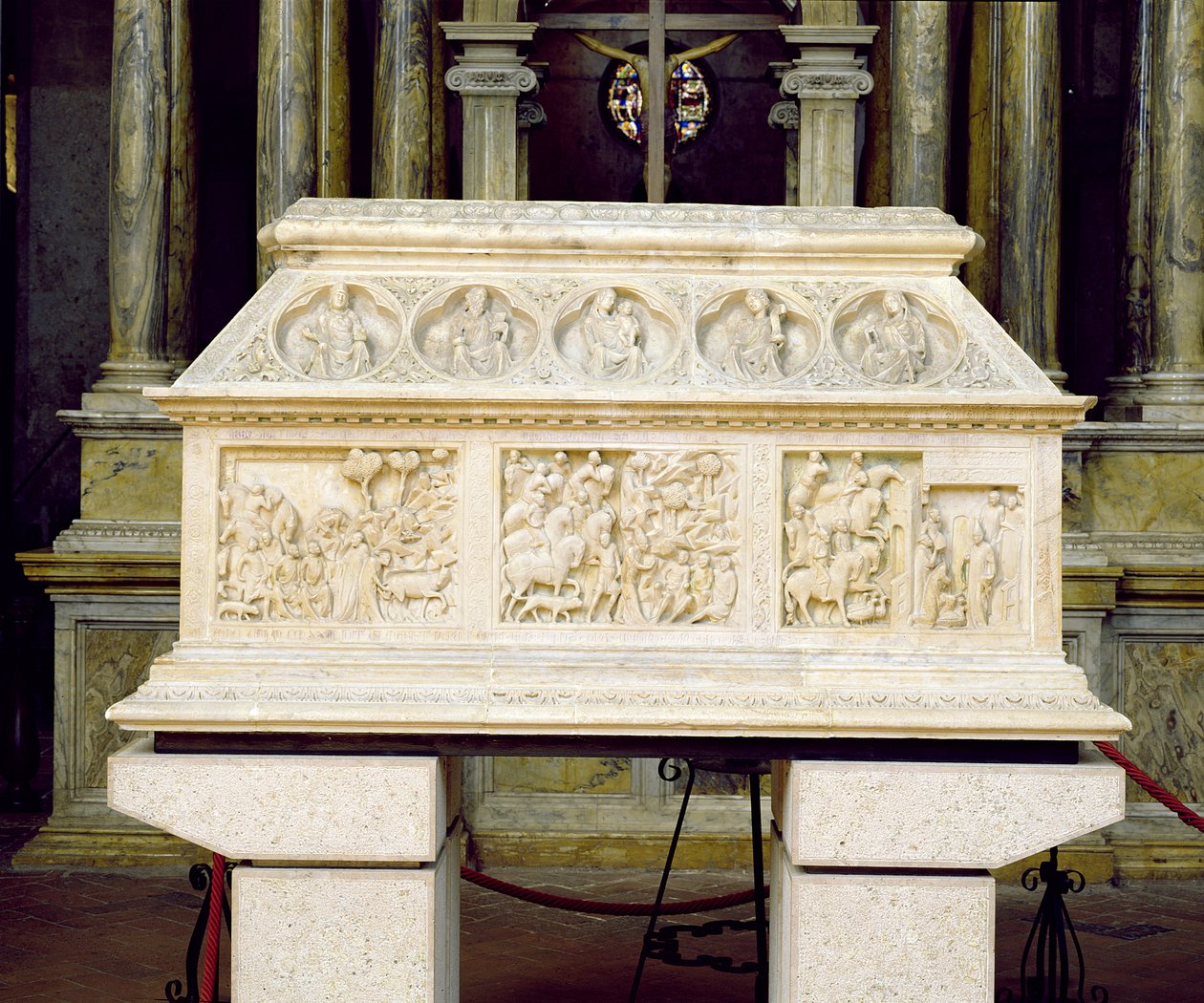 Arca di San Cerbone (mármore) (ver também 264452) de Goro di Gregorio
