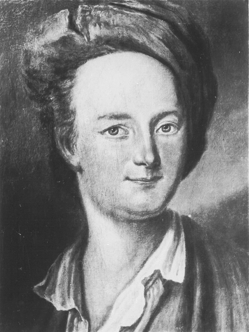 Hempel, G., retrato de Ewald Christian von Kleist, quadro, Halberstadt, museus da cidade de Halberstadt, Gleimhaus de Gottfried Hempel
