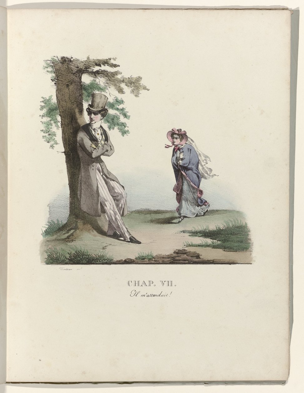 O Nascido de um chapeleiro, 1828: Cap. VII: Ele estava esperando por mim! de Gottfried Engelmann